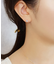 [ セカンドピアス]Pt アクアマリンピアス