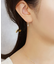 K14・K10 ダイヤモンド ワイヤーピアス　(WG)