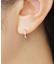 【 Solo Pierce】ダイヤモンドミニマムスナップハーフピアス( Pt)