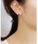 [ セカンドピアス] Pt リリィカットラピスラズリピアス