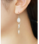 GF ブルームーンストーン リップルライン ピアス