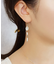 GF ブルームーンストーン リップルライン ピアス