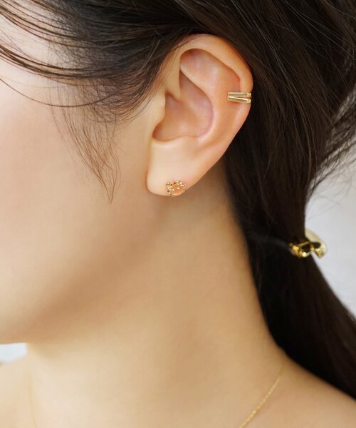 RN_mama♡プロフ必読♡様 新品♡Mal.ペーパークリップピアス　18金 RN_mama♡プロフ必読♡様 新品♡Mal.ペーパークリップピアス 18