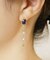 K18・K10 ミラーインザシー　紫金石ピアス