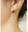 K18・K10 ミラーインザシー　紫金石ピアス