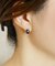 K18・K10 ミラーインザシー　紫金石ピアス