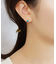 [ セカンドピアス] K18 ネオンブルーアパタイトピアス