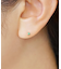 [ セカンドピアス]K18エメラルドピアス