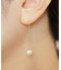 K18/10 アコヤパール チェーンタイプピアス