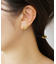 [ 誕生花ジュエリー] 8月ヒマワリピアス