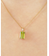 K10 ペリドット　ネックレスチャーム