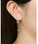 【 Palette】K18・K10　ルビー チャームセット　ピアス［ Twilight］( YG)