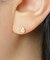 [ セカンドピアス] K18 モアサナイトピアス
