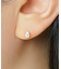 [ セカンドピアス] K18 モアサナイトピアス