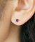 [ セカンドピアス]Pt アメジストピアス(4mm)
