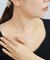 K10 モアサナイト メレラインデコルテネックレス ( WG)