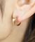 K10 ベーシックワイドフープピアス( YＧ)