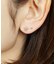 【 Solo Pierce】K10  タカラガイフラワーピアス