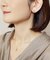 【 Solo Pierce】K10  タカラガイフラワーピアス