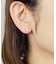 [ セカンドピアス]K18 ムーンストーンピアス(4mm)