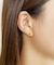 [ セカンドピアス]K18 シトリンピアス(4mm)