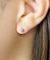 [ セカンドピアス]Pt パープルサファイヤピアス