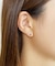 [ セカンドピアス]Pt パープルサファイヤピアス