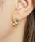 [ 誕生花ジュエリー] 8月ヒマワリピアス