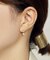 【Lively】K10 2石 スイングピアス( WG)