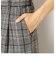 チェック柄ワイドパンツ