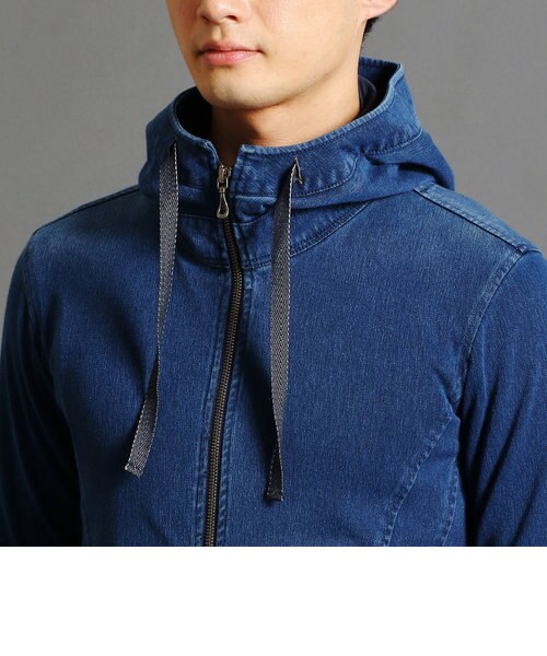 デニムパーカー＆ロングカーディガン｜ニコルの通販｜&mall（アンド