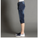 色落ち加工デニムハーフパンツ