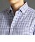 ギンガムチェック半袖ドレスシャツ