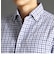ギンガムチェック半袖ドレスシャツ