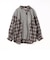 切り替えチェックシャツ
