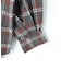 切り替えチェックシャツ