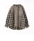 切り替えチェックシャツ