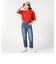 ボーイフレンド　デニムパンツ