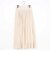 ヴィンテージサテン消しプリーツスカート