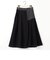 アシンメトリーブロッキングスカート