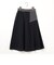 アシンメトリーブロッキングスカート