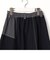 アシンメトリーブロッキングスカート