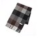【ex/tra】カシミヤ100% チェック柄マフラー