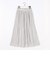 ヴィンテージサテン消しプリーツスカート