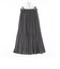 ヴィンテージサテン消しプリーツスカート