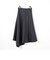 バイカラーハンカチヘムスカート