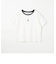 キツネ刺繍リンガーTシャツ
