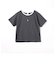 キツネ刺繍リンガーTシャツ