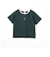 キツネ刺繍リンガーTシャツ