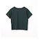 キツネ刺繍リンガーTシャツ